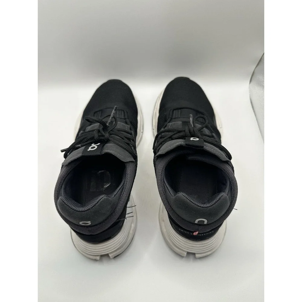 On Cloudnova Black And White Womens 7
